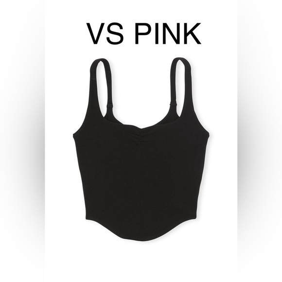 VS PINK BASE BALLET COTTON BRA TOP - Picture 3 of 11